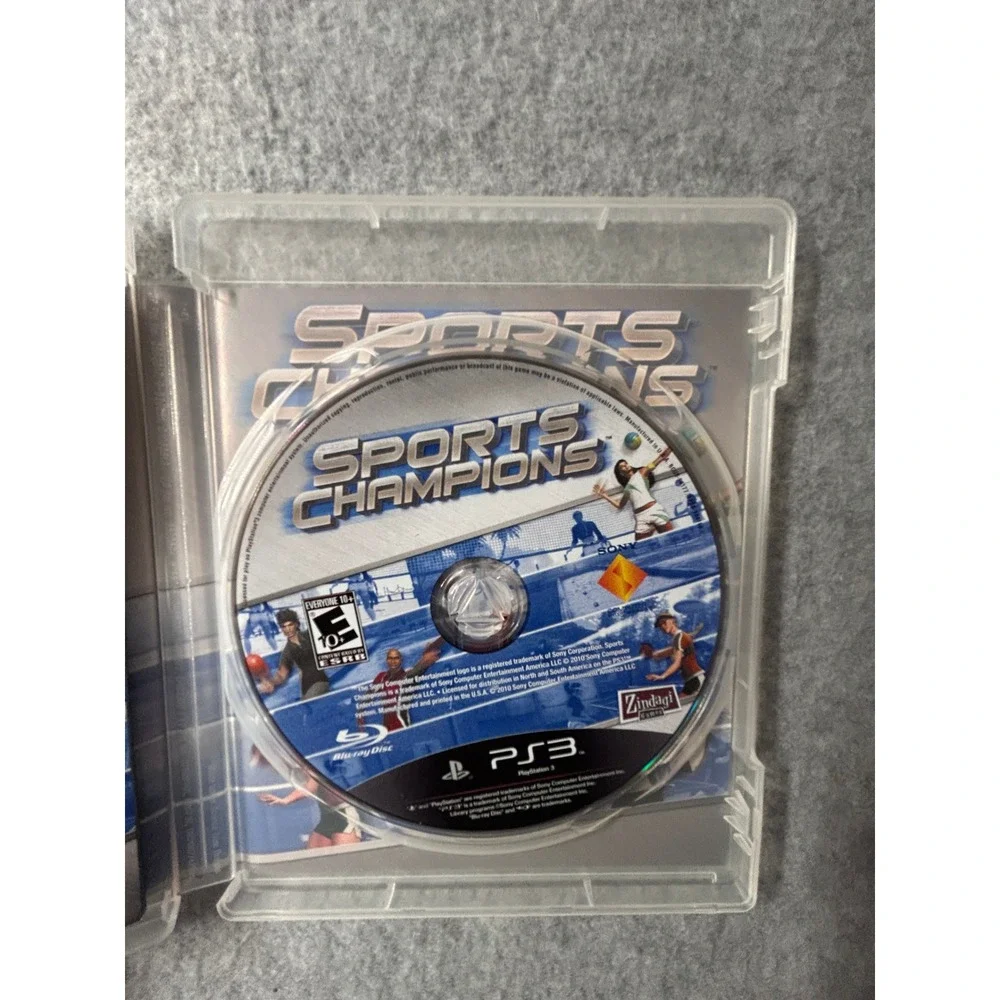 Sports Champions Sony PS3 PlayStation 3 with Manual-TESTED